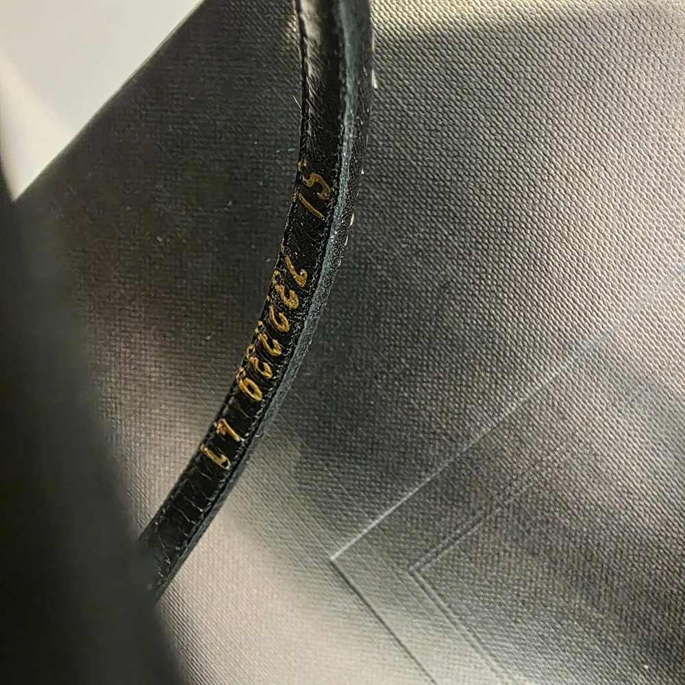 💯 Authentic Saint Laurent Opyum Crystal Black Strappy Sandals - Picture 13 of 17